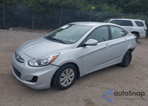 2016 Hyundai Accent Se z USA, uszkodzony, nr VIN KMHCT4AE9GU074456
